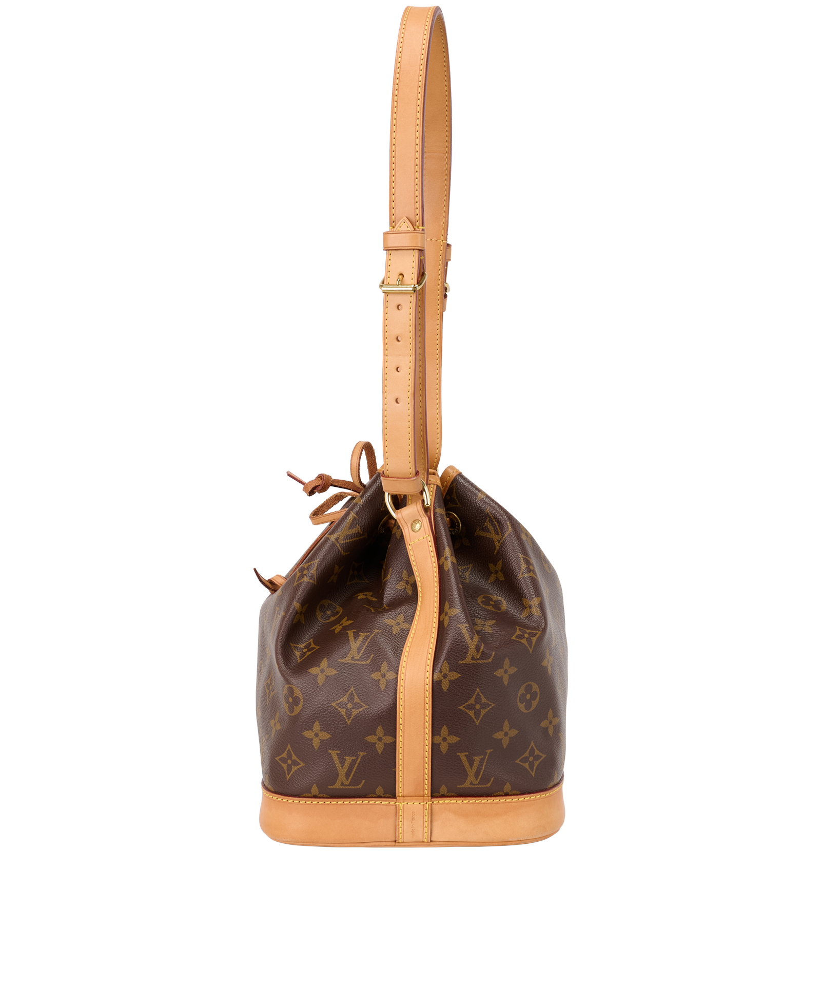 Petit Noe, &pound;1,100, Handbags, Brown, Canvas, Bottom view